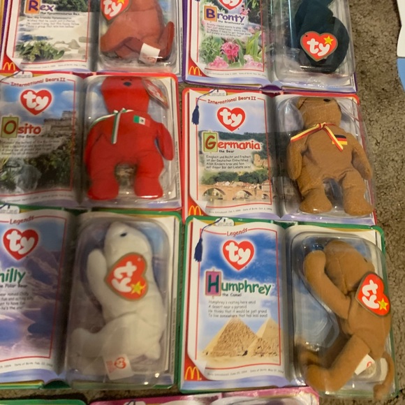 11 2000 tennie beanie Babies - Picture 3 of 4